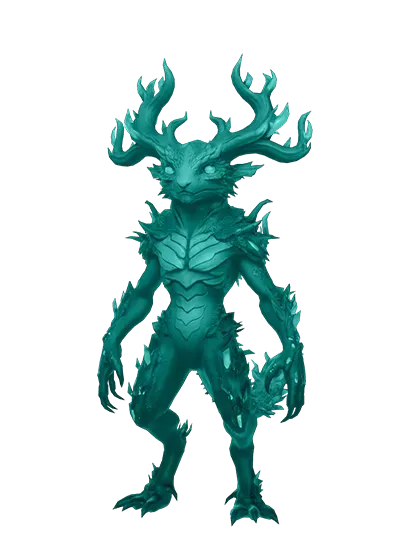 3D model: Forest Guardian (generated with Julian NXT)