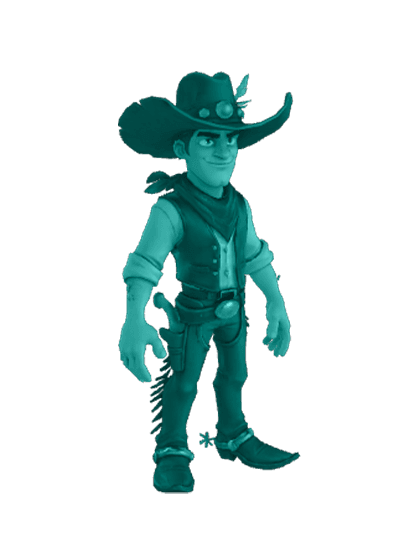 3D model: Cowboy (generated with Julian NXT)