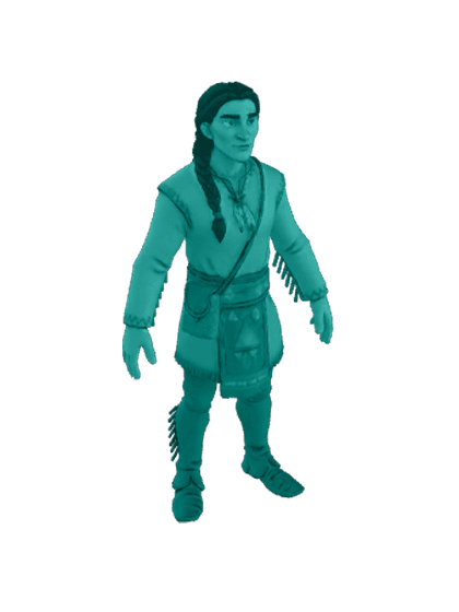 3D model: Tribesman (generated with Julian NXT)