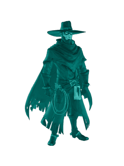 3D model: Gunslinger (generated with Julian NXT)