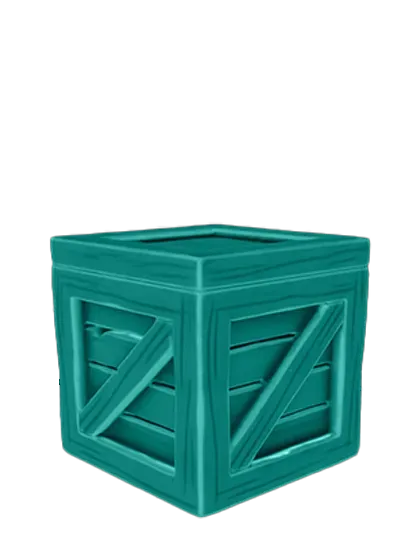3D model: Wooden Box (generated with Julian NXT)